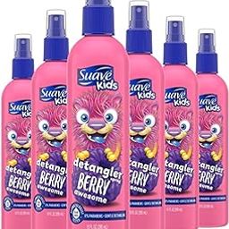 Suave Kids Detangler Spray, Swirlberry 10 oz (Pack of 6)-image-36