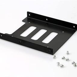 2.5" to 3.5" SSD HDD Metal Adapter Dock Case Caddy Mounting Bracket Ha Drive lder for Mounting Bracket Adapter Tray Kit Hard Disk Drive Holder Metal Mounting Bracket Adapter (Pack of 1)-7
