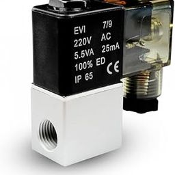 HOSEMART 2/2 Way 1/4" Inch Direct Acting Control Element Solenoid Valve (Coil 220V AC)-picture-21