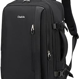 Travel Backpack for Women 33L Large Laptop Backpack Expandable Clothes Pocket Waterproof Toiletry Pouch 180° Opening Multi-pockets Multifunctional 2 in 1 Office Travel Backpack-image-30