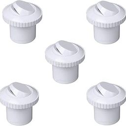 PoolSupplyTown 1-1/2" Pool Spa Inside Slip Return Jet Fitting Slotted Opening Eyeball Fits Hayward SP1421A - 5 in a Package-image-2