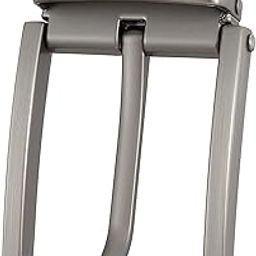 Metal Belt Buckle for 33Mm-34Mm Belt Replacement Mens Luxury Pin Belt Buckle Gray-image-97