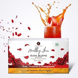 Glowsik Healthy Skin Glow Blend, Ayurvedic Beauty Supplement for Healthy, Glowing Skin - 50 Sachets-image-71