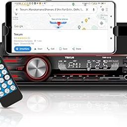 TEXUM TMP-S15 220W Single Din Mp3 Car Stereo with in-Built Smartphone Holder/2.1 Amp Ultra Fast Charging/Dual USB Ports/Bluetooth/Hands-Free Calling/FM/AUX Input/SD Card Slot/Remote Control-picture-16