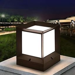 Twixle Gate Light for Home Gate/Gate Lamps for Outdoor WaterproofGate Lamp/Gate Light/gate Pillar Lights for Outdoor for Boundries, Pillar, Garden, Stairs, (China) (Without Bulb, 1, Pack)-image-1