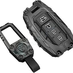 STYLENFLAUNT® Premium Luxury Waterproof New Transformer Series Soft Silicon Car Key Shell with Keychain & Full Protection 4 Button Metal Smart Car Key Cover for HYUNDAI ( CRETA 2024 , Venue , Alcazar)-image-19