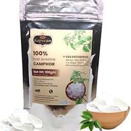 Kapuram Pure Bhimseni Camphor Kapoor | Kapur 100g x 2 | 100% Pure Camphor Purifying & Pleasant Fragrance for Pooja, Hawan, Air Freshener | Bhimseni Camphor - 100g x 2 Combo-image-11