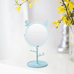 Makeup Mirror Reindeer Ears,Shaving Mirror, Vanity Mirror with Stand 14cmx7cm-image-72