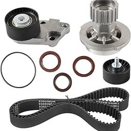 DAYSYORE Timing Belt Kit with Water Pump WP335K1A 130-1920 Fits for 2004-2008 Aveo 1.6L DOHC L4 16V, for 2007-2008 AVEO5 1.6L DOHC L4 16V Engine Aftermarket Parts-image-65