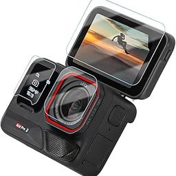 M.G.R.J® Tempered Glass Screen Protector for Insta360 Ace Pro 2 Action Camera (Set of 2 Tempered Glass & 1 Screen Guard)-19