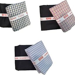 Trouser- Shirt Fabric Combo Box (Multicolour, Unstitched, All Weather Fabric) Pack of 3-image-25