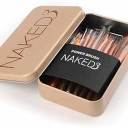 SHAGGY. Women's and Girl's 12 Pcs Multipurpose Brown Makeup Brushes Set with Storage Case - (Pack of 12)-picture-19