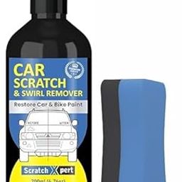 Car Body Scratch Remover and Repair Polishing Cream Kit with Sponge Cream Wax Body Compound Scratch Remover For Car and Bike 200Ml-image-69