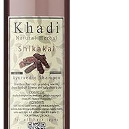 Khadi Natural Herbal Shikakai Shampoo | Enriched With Natural Cleansing, Strengthening & Nourishing Properties | Act As Gentle Cleanser Removes Dirts,Oils & Impurities From Scalp Provides Soft & Shiny Hair | Paraben & Sls Free Regular Use Shampoo For Women & Men 200ml-picture-6