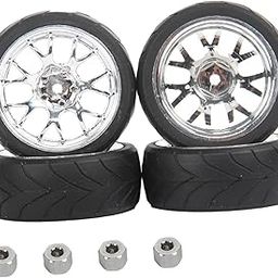 4X Rc PVC Tyres for Wpl B14 B24 C14 C24 C34 C44 Rc Buggy Crawler Parts D-32