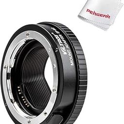 Viltrox EF-R2 Auto Focus Adjustment Lens Adapter Ring for Canon EF/EFS Seires Lenses to EOS R/RP Series Cameras with Pergear Cloth-54