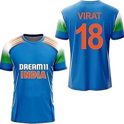 India ODI Jersey 2025 | Virat 18 Jersey for (Kids,Men & Boys)-picture-17