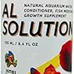 AL-Solution Natural Aquarium Water Conditioner (100ml) | Added Essential Nutrients | Enhanced Growth | Anti-Bacterial | pH Balance | Stress Relief for All Aquarium Fishes | with Free Keychain-image-48