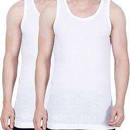 Men’s Cotton Vest (Pack of 2) – Ultra Soft, Breathable, Anti-Odour, Classic White-picture-12
