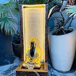 Homestead DECORE Solution Buddha Fountain 3 feet for Home Decor,Office, Garden Decor | Water Fountain for Bedroom, Living Room| Fountain for Decoration Big Size |Big Size Fountain for Home Decor-image-68