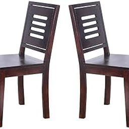 Winntage Furniture Sheesham Wood Dining Chair Multipurpose Dining Room Furniture Wooden Chair for for Living Room Study Room Home and Office (Set of 2, Mahogany Finish) | 1 Year Warranty-image-75