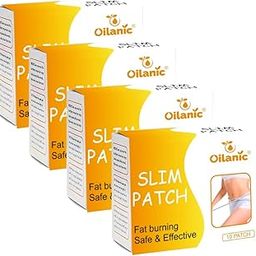 Oilanic Natural Herbal Slimming Patch for Weight Loss (Pack of 4, Each 10 Patches)|Slim Patch for Women and Men slim patches for Body Detox and Metabolism Boost-picture-4