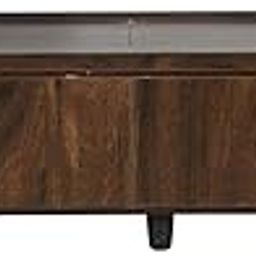 Nova Furnitures Caspian Furniture Single Bed/Diwan (Jungle Wood Finish , Brown) 76 Cm, 183 Cm, 47 Cm-picture-5