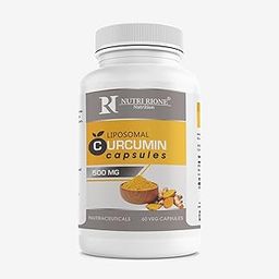 Nutri Rione Liposomal Curcumin, Encapsulated, high Absorption - Veg Capsules (60)-picture-2