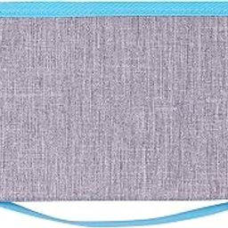 Passport Holder for Men and Women - Multiple Organiser Pockets for Sim, Memory and Credit Cards (Grey Teal)-image-29