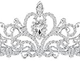 Crystal Tiara with Birthday Sash Set – Queen Crown for Women & Girls – Perfect for Birthdays, Bridal Weddings, Showers, Proms, Parties, & Gifts for Best Friend, Sister, or Teenagers-image-9