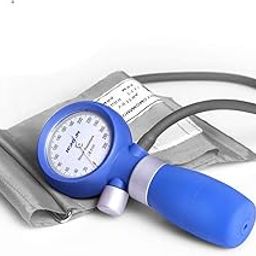 Dr. Care Shock Proof Aneroid blood Pressure Monitor with arm cuff for Doctors, Students and Nurses Large-0