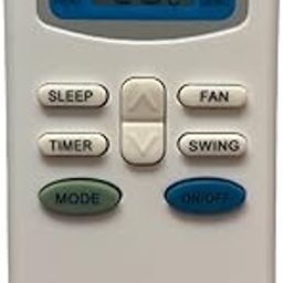 Upix AC Remote No. 17 (No Backlight), Compatible/Replacement for Godrej AC Remote Control (Exactly Same Remote Will Only Work)-13