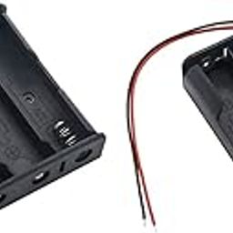 SP 18650 Battery Holder with Leads 3.7v 18650 Battery Holder 3-Slot - Wire Leads (Pack of 2)-image-90