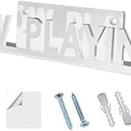 Vinyl Record Shelf Wall Mount Acrylic Album Record Holder for Picture DVD CD White-16