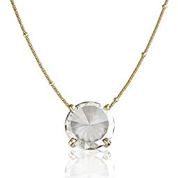 Elegant Solitaire Pendant with Adjustable 18-16 Inch Chain-image-71