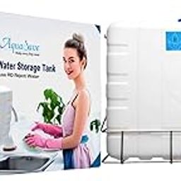 RR Without Sensor RO Waste Water Storage Translucent Tank 30 Liters | Food Grade HDPE Plastic | Wall mountable with Stand | Suitable for All Water purifiers-13