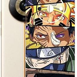 AtOdds - REALME 11 PRO Plus Mobile Back Skin Sticker - Lamination - Rear Screen Guard Protector Film Wrap (Coverage - Back+Camera+Sides) (Design - Anime 38)-image-65