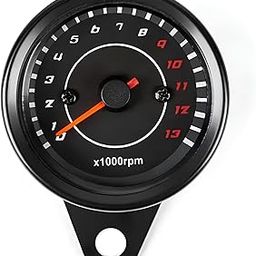 OBEROI's TRADERS Motorcycle Analog Rpm Speedometer With Led Backlight Universal For All Bikes-11