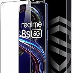 Skyddshield Military-Grade Gorilla Tempered Glass Compatible with Realme 8S, Realme 6, Realme 6I and Oppo A52 (6.5 Inch) With Installation Kit | Edge to Edge Coverage | Black-image-103