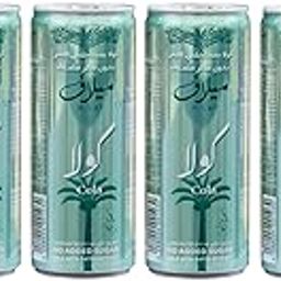 Milaf Colas with Dates Extract | Carbonated Beverage Fizzy Drink | Each 240ml x Pack Of 6-picture-0