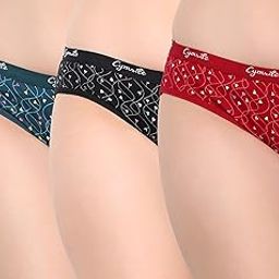 cymrite Panty for Women Cotton Printed Soft Skin Friendly Stretchable Brief Hipster Panties for Ladies Women's Combo Pack of 3-picture-13