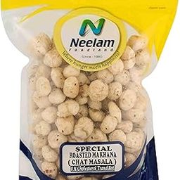 Neelam Foodland Roasted Makhana, Chat Masala, 70G-image-45