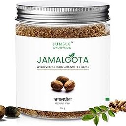 Jungle Ayurveda Jamalgota Powder For Hair Growth, Natural Skin And Hair Solution For Women And Men, Hair Fall Control, 100 Grams-22