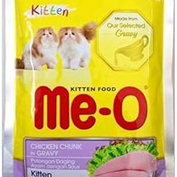 ME-O Kitten Wet Food Chicken Chunk in Gravy 80 G, Pack of 12 (80G X 12, 960G)-image-67
