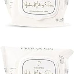Personal Touch Makeup Melting Skin Care Wipes | World’s First Serum Infused Hydrating Makeup Remover With Hyaluronic Acid & Ceramides | 100% Bio-Degradable (2 Pack of 10 Sheets Each)-image-69