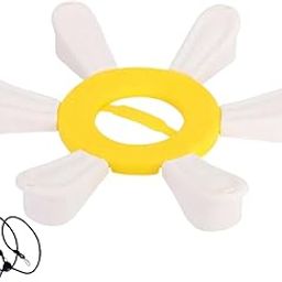 SECRET DESIRE Creations Yoga Ball Base Compact Versatile Balance Ball Stand for Outdoor Pilates Home Yellow with Strap-image-93