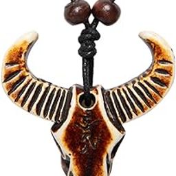 Adjustable Tribal Style Pendant Necklace for Men-image-3