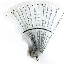 Frackson 12 Different Kinds Eyebrow-shaped Permanent Mold Template Design Thrush Card Eyebrow Tattoo Card Makeup-28
