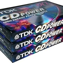 TDK CD Power 90 High Energy Performance Audio Cassette Tapes - 3 Pack-picture-26