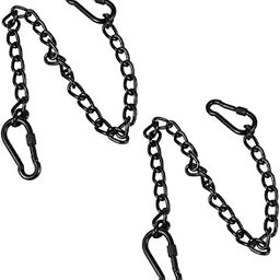WEKADRIN 2pcs Heavy Duty Hanging Chair Chain for Hammocks and Swings Stainless Steel Connection for Use and Weather-Resistant-image-39